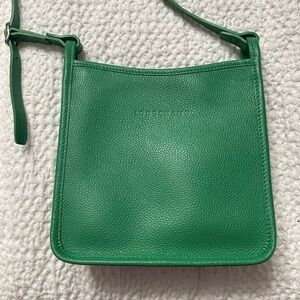 Longchamp Le LE FOULONNÉ S CROSSBODY BAG Vibrant Green Shoulder Bag